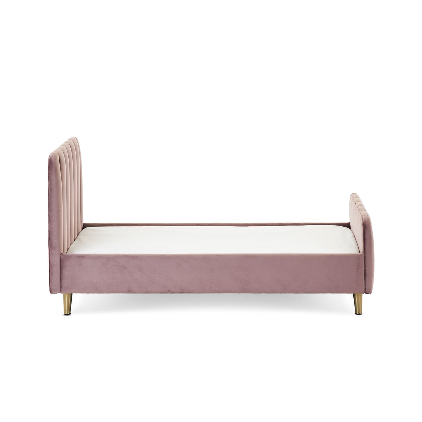 Obaby Gatsby Toddler Bed - Velvet Pink 140 x 70