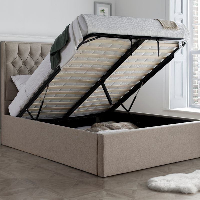 Bedmaster Wilson Fabric Ottoman Bed