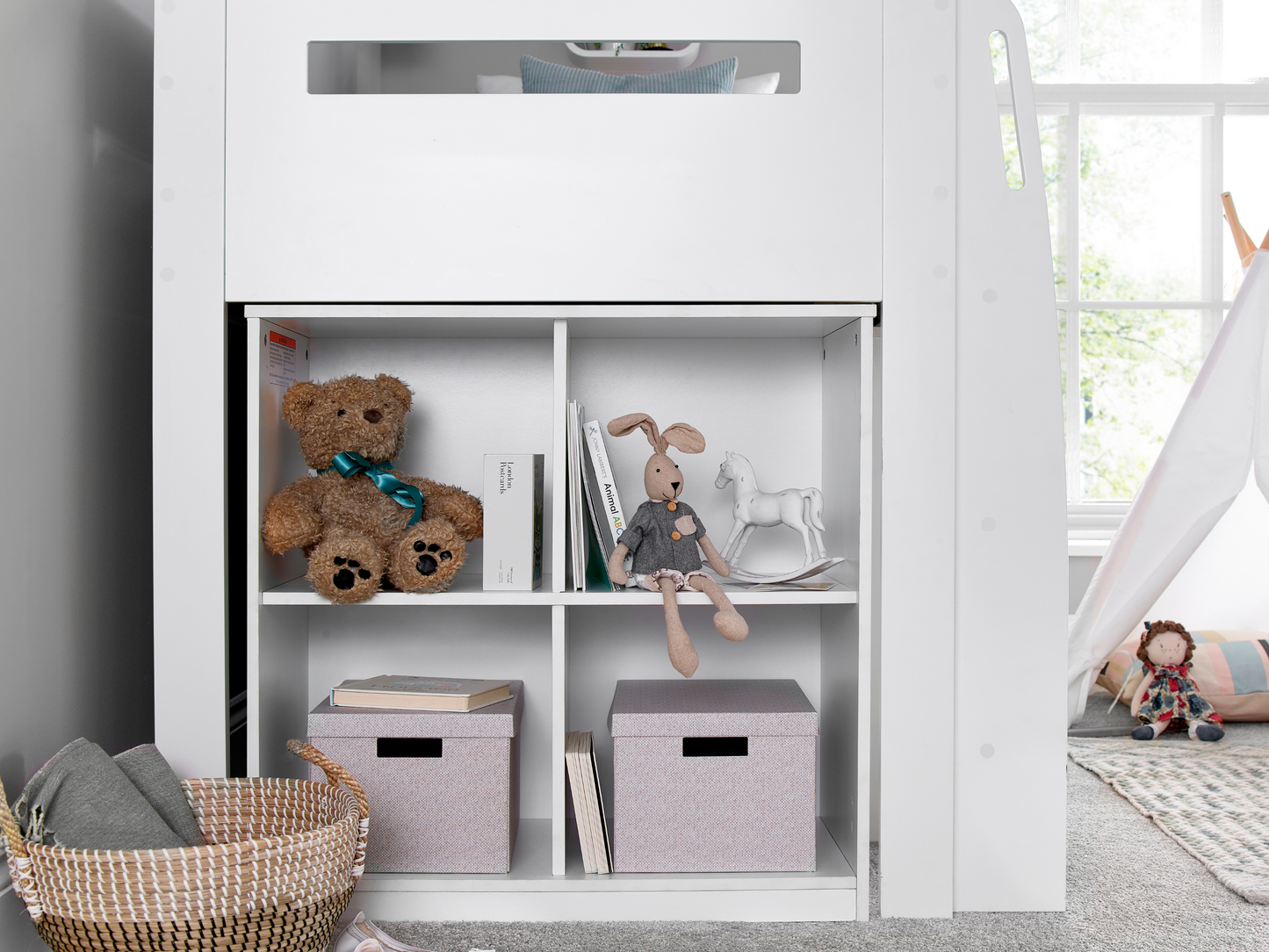 Bedmaster Lacy Storage Mid Sleeper