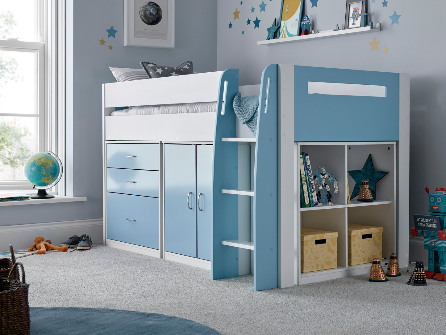 Bedmaster Lacy Storage Mid Sleeper