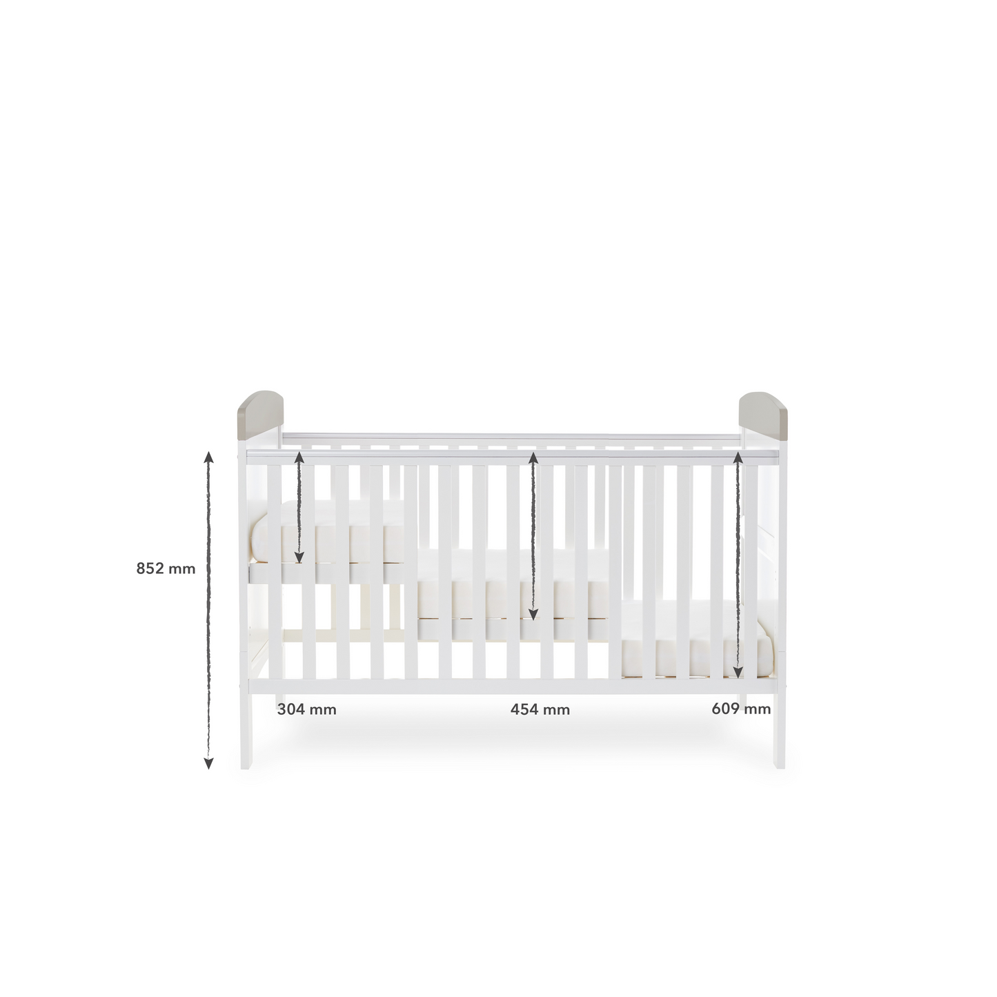 Obaby Grace Inspire Cot Bed - Guess - To the Moon & Back 140 x 70