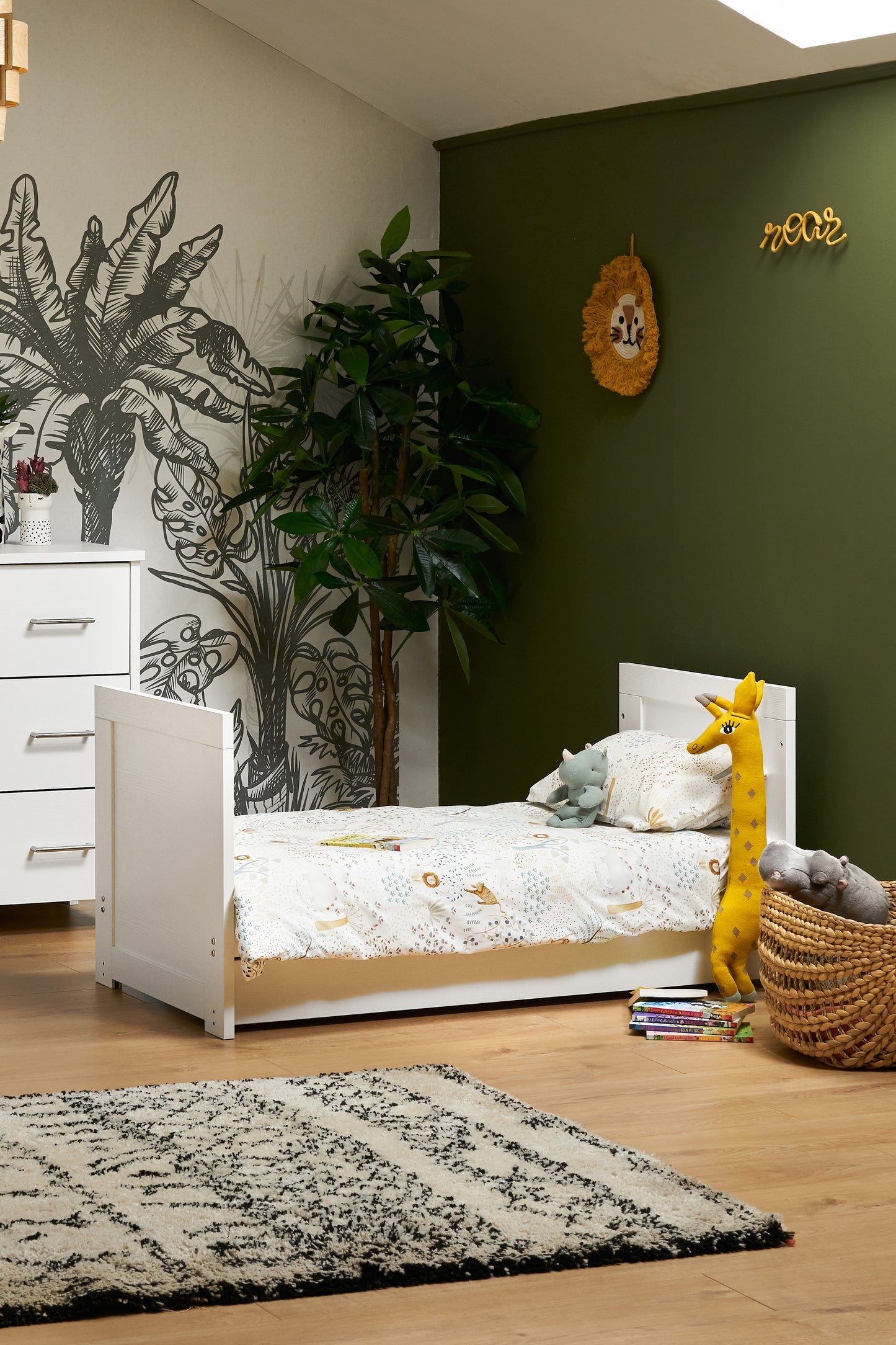 Obaby Nika Mini Cot Bed - 120 x 60