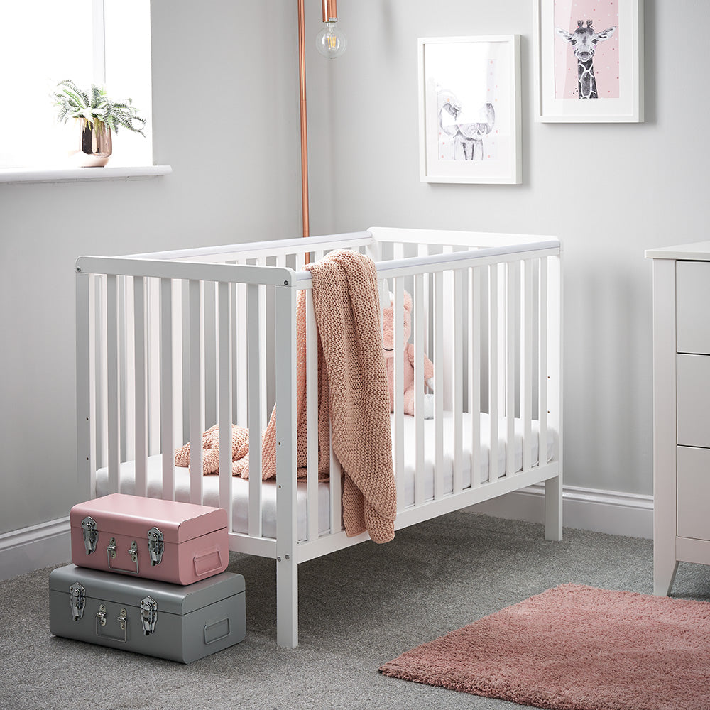 Obaby Bantam Cot Bed - White 140 x 70