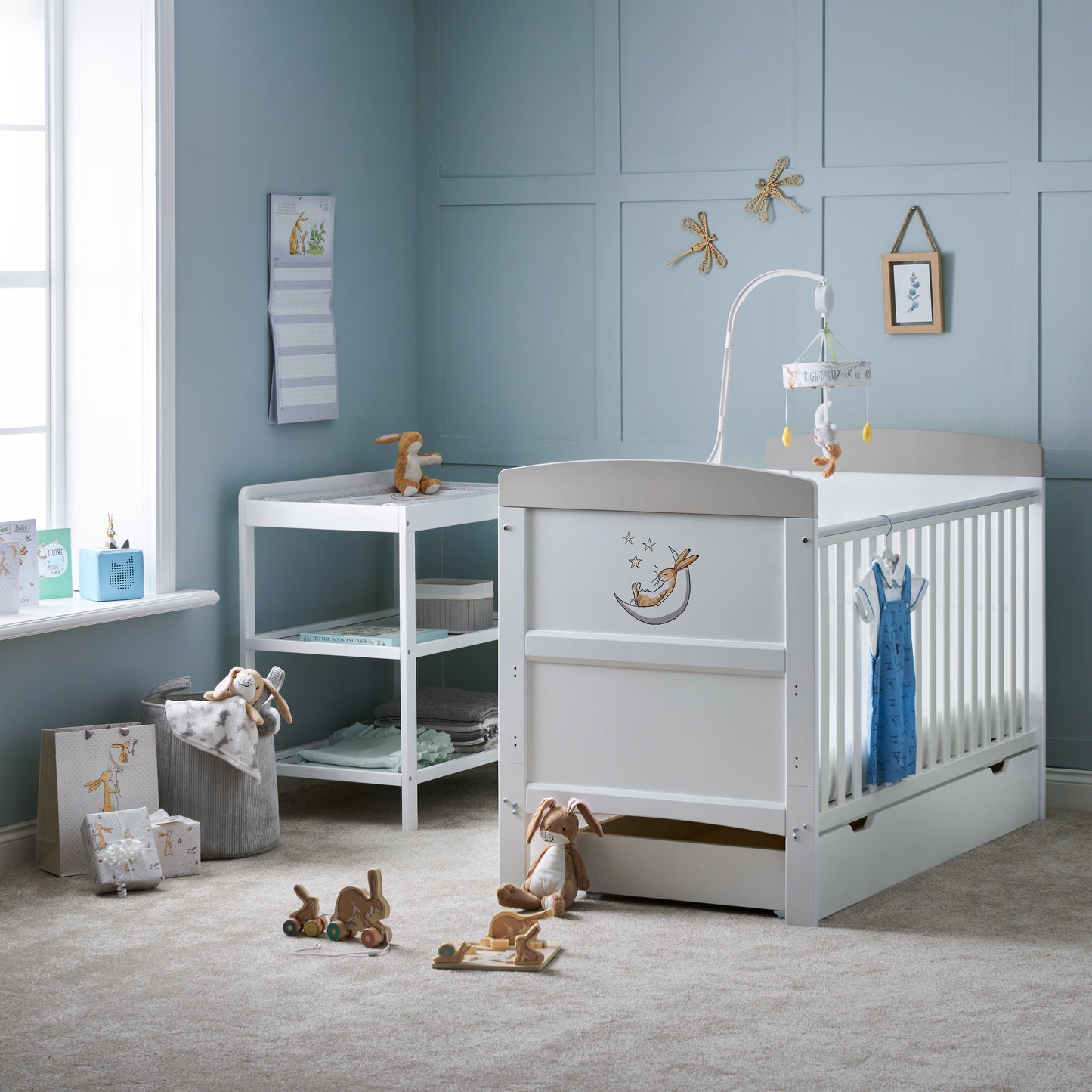 Obaby Grace Inspire Cot Bed - Guess - To the Moon & Back 140 x 70