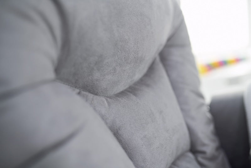 Obaby Reclining Glider Chair and Stool - Grey