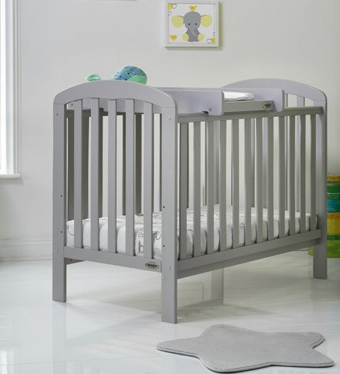 Obaby Stamford Cot Top Changer - Warm Grey
