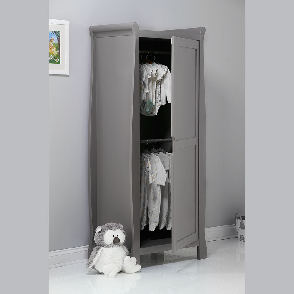 Obaby Stamford Sleigh Single Wardrobe