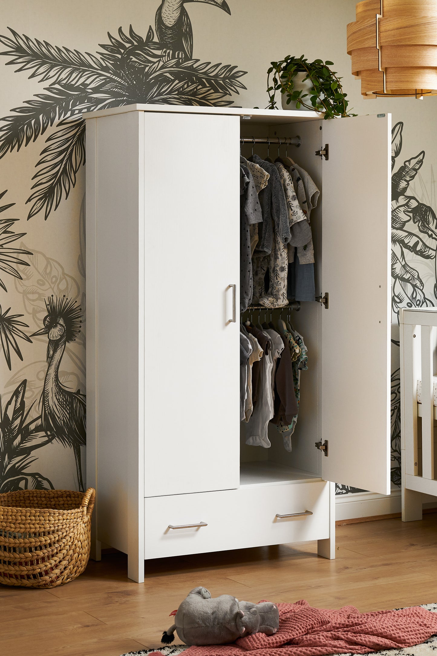 Obaby Nika Double Wardrobe