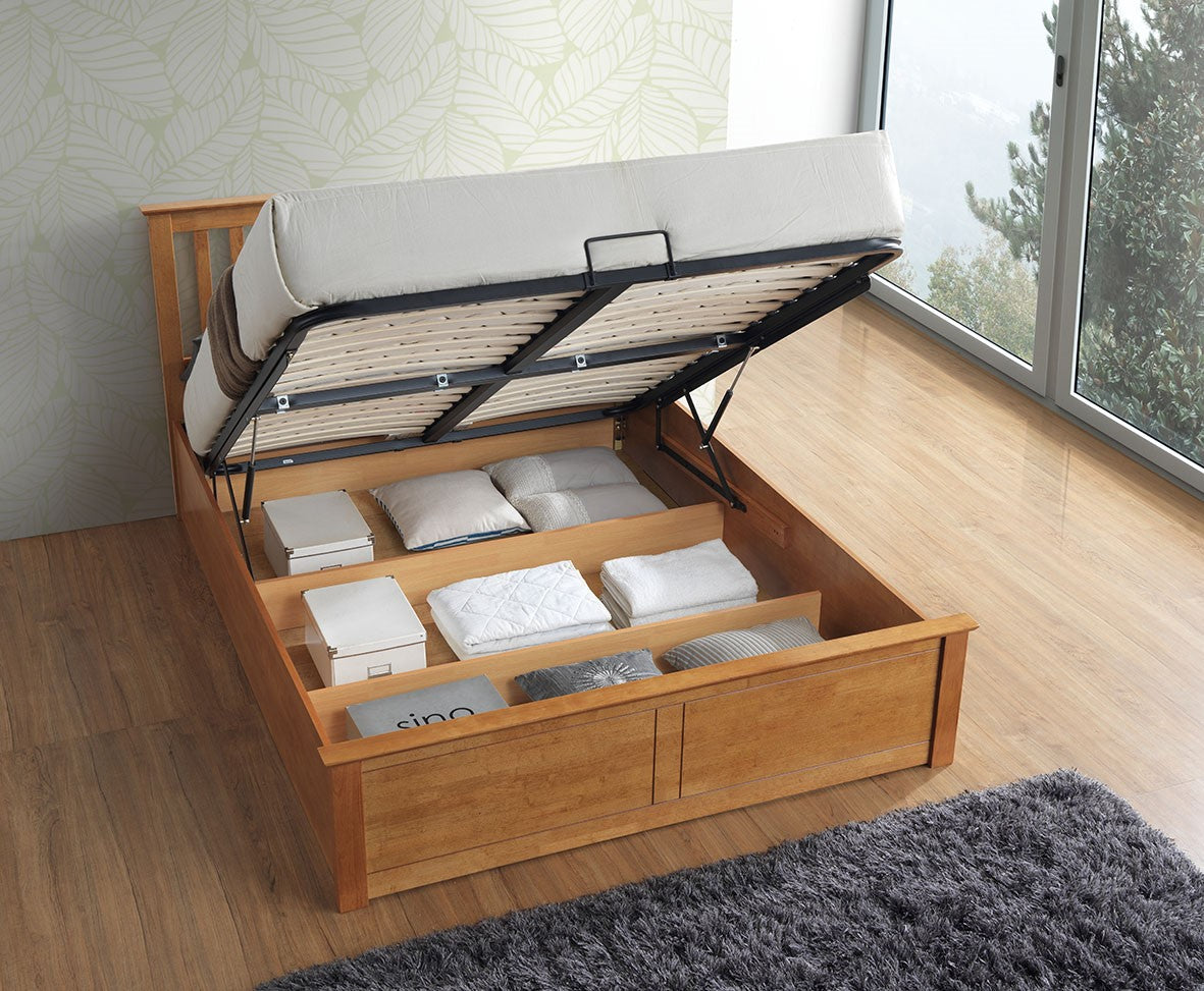 Bedmaster Malmo Wooden Ottoman Bed