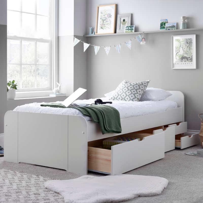 Bedmaster Trend Wooden 4 Drawer Storage Bed