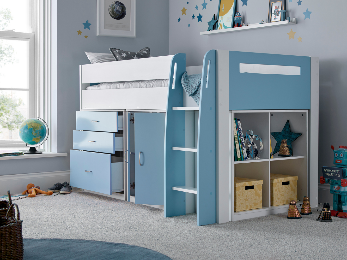 Bedmaster Lacy Storage Mid Sleeper