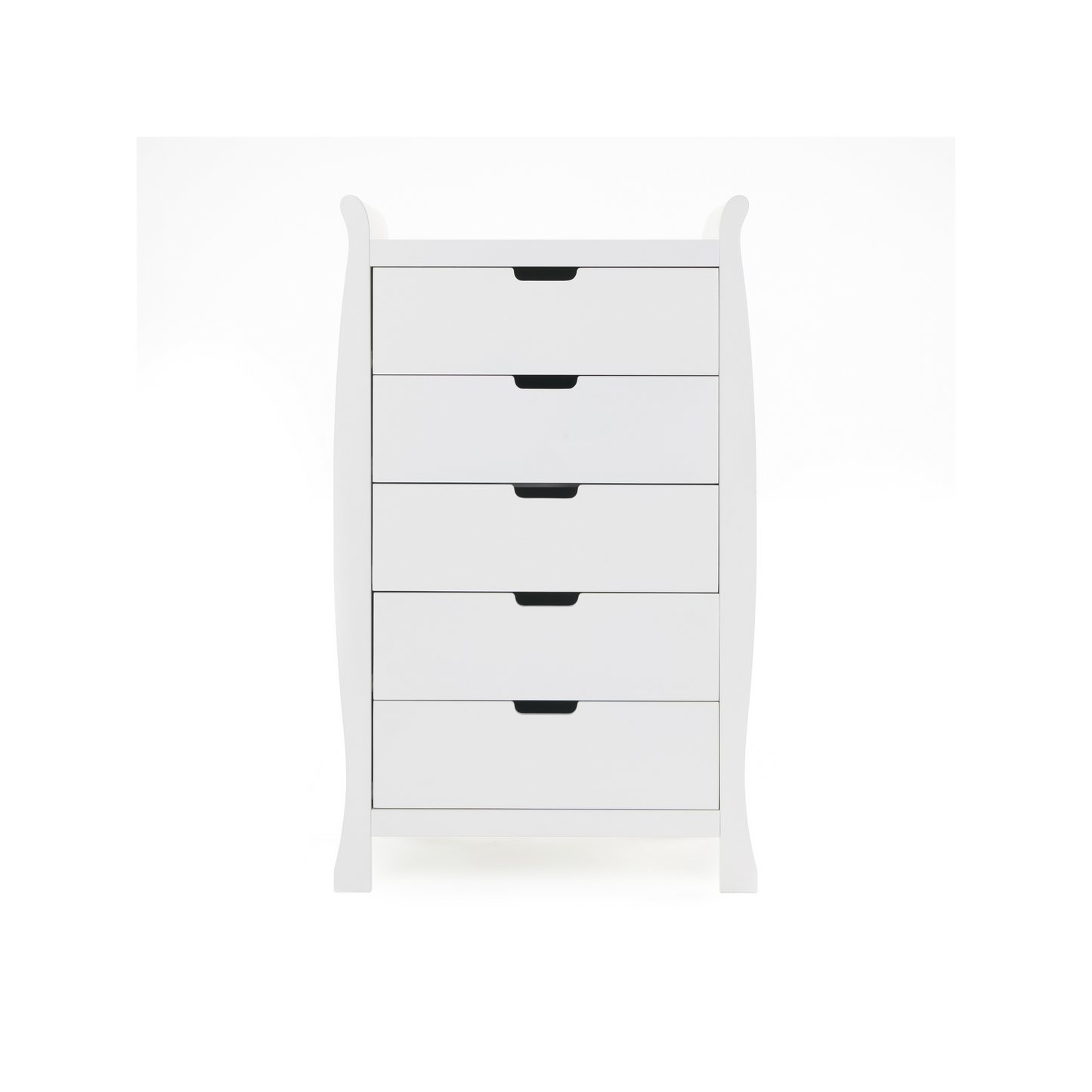 Obaby Stamford Classic Sleigh 4 Piece Room Set - White 140 x 70