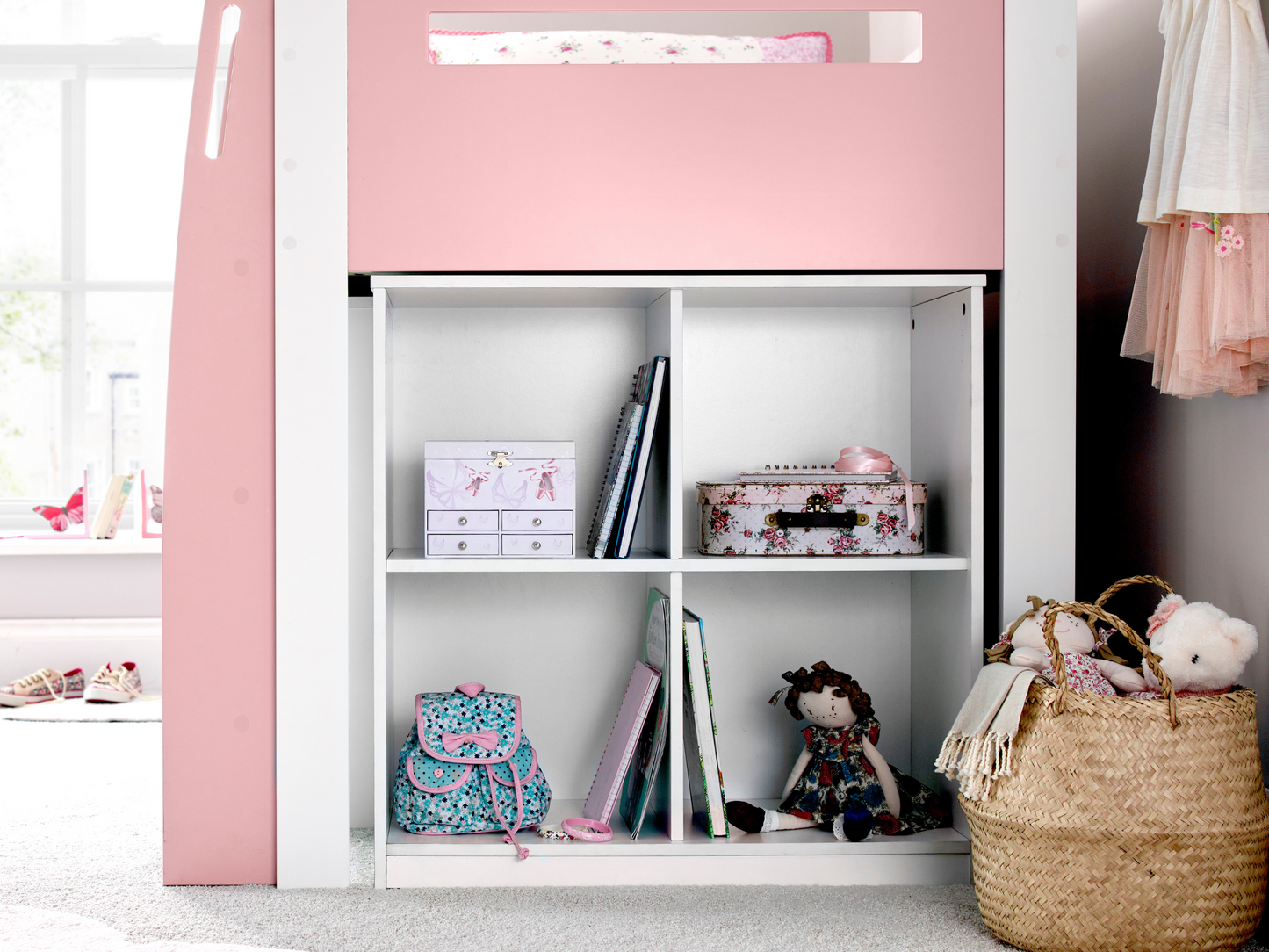 Bedmaster Lacy Storage Mid Sleeper