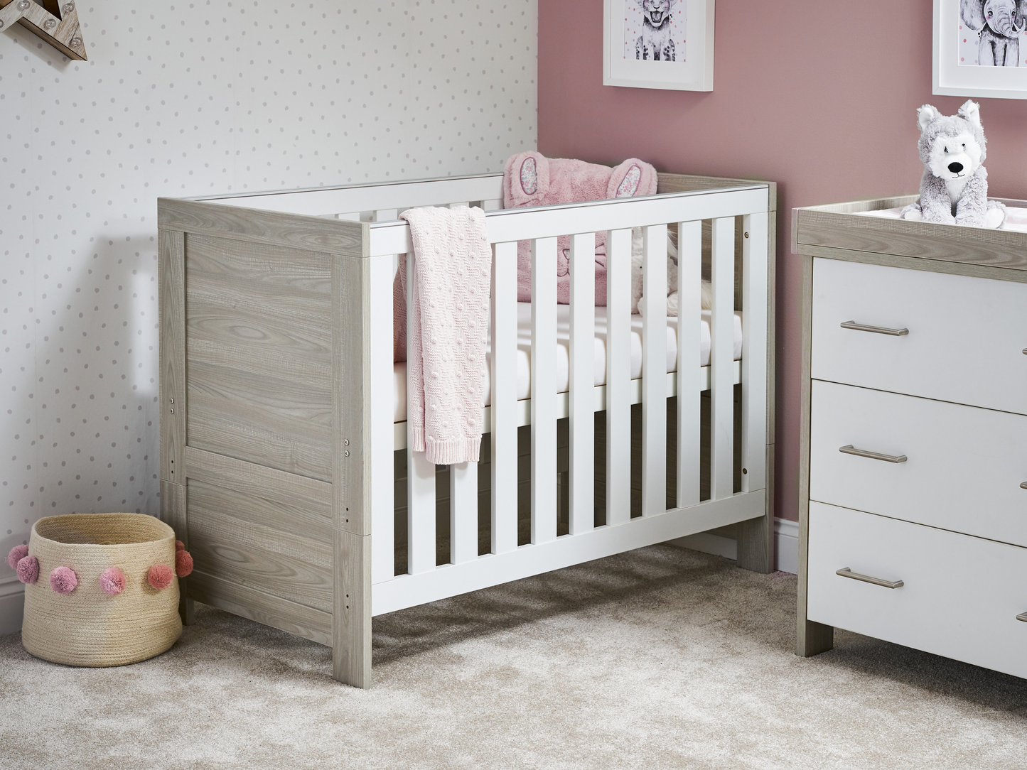 Obaby Nika Cot Bed 140 x 70