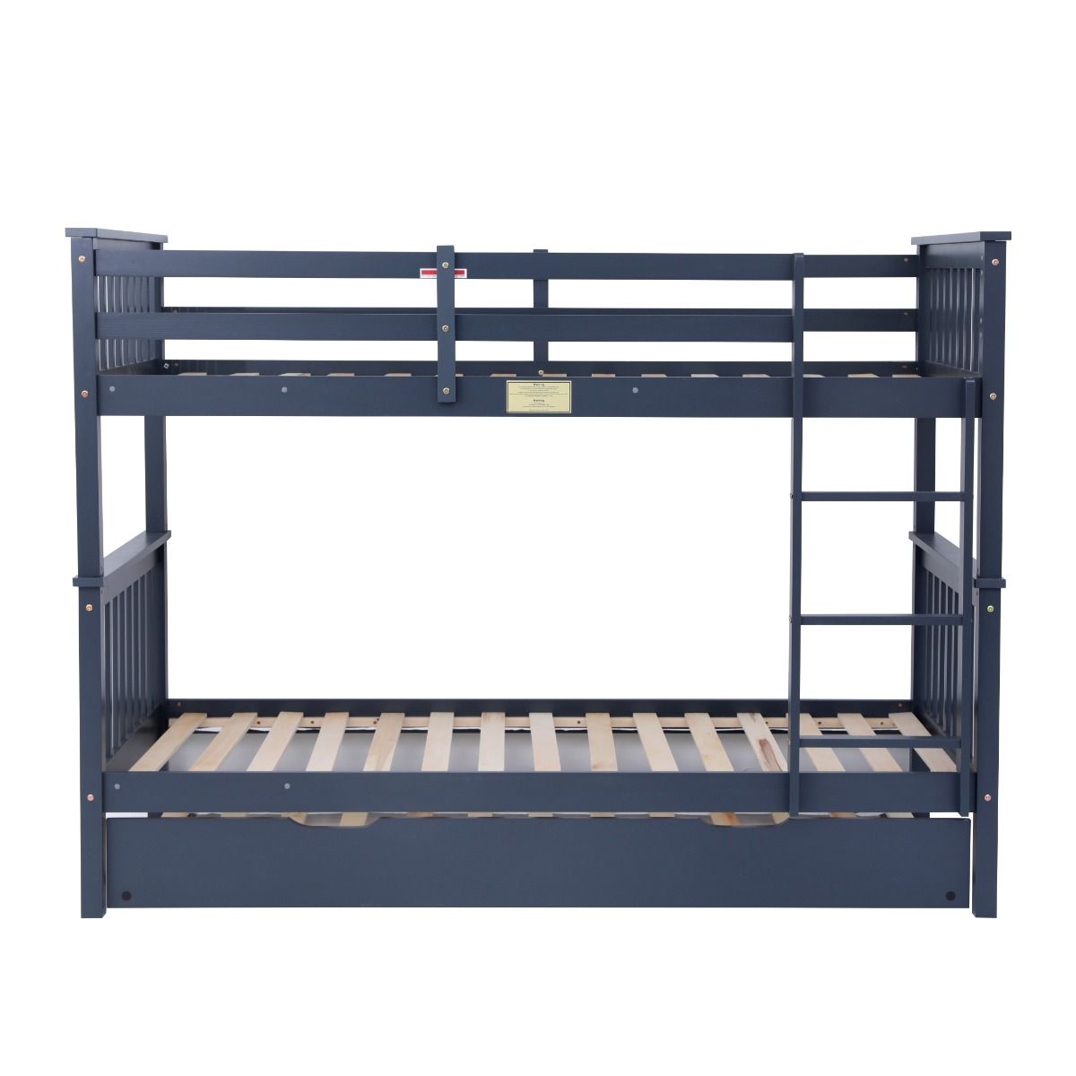 Flair Wooden Zoom Detachable Bunk Bed with Trundle