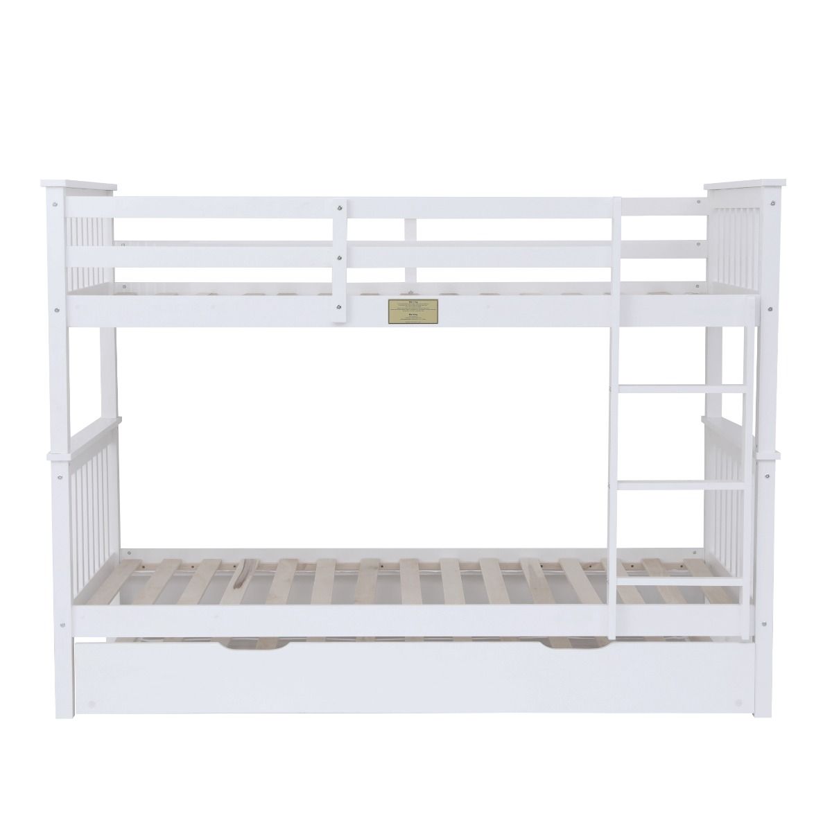 Flair Wooden Zoom Detachable Bunk Bed with Trundle