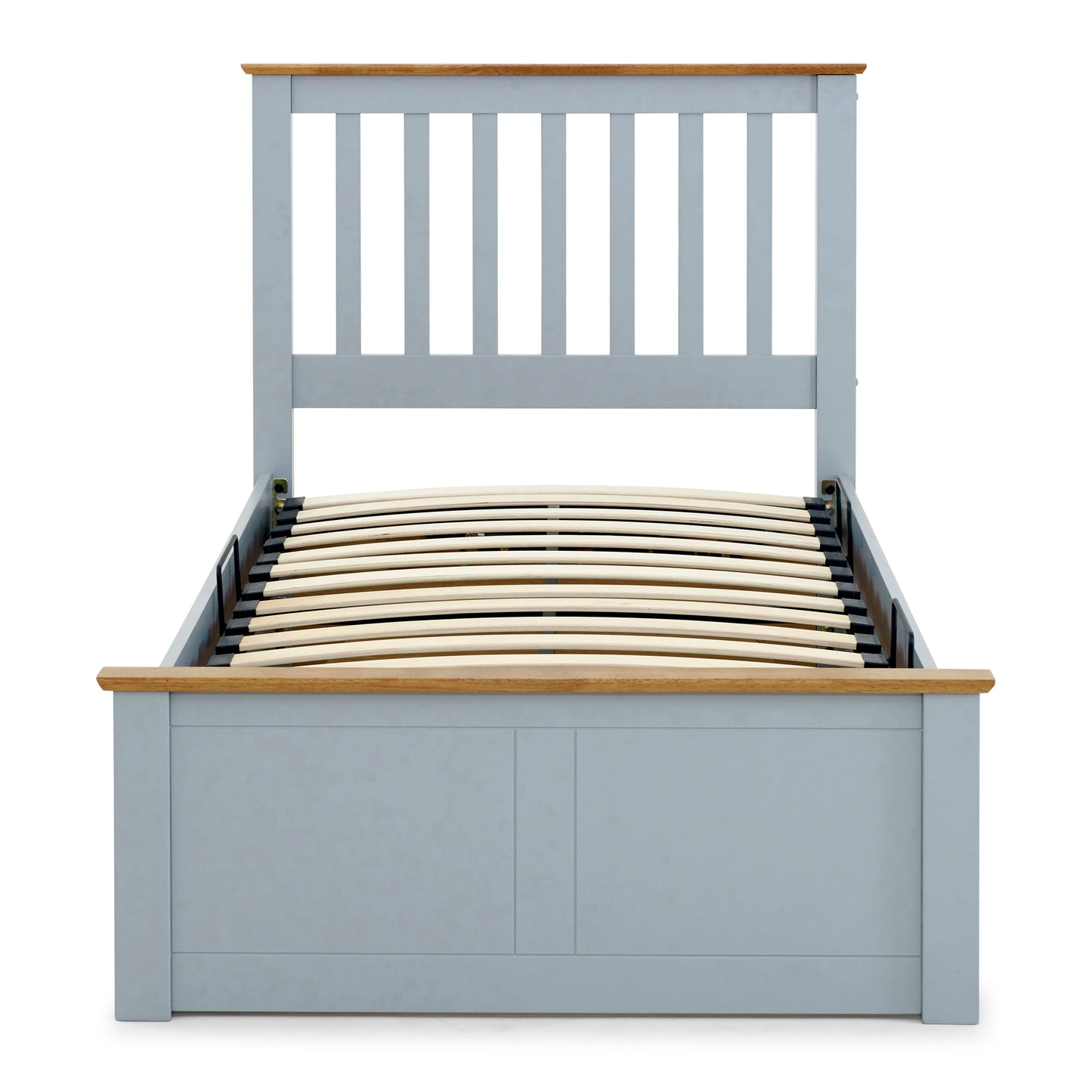 Bedmaster Francis Grey Wooden Ottoman Bed