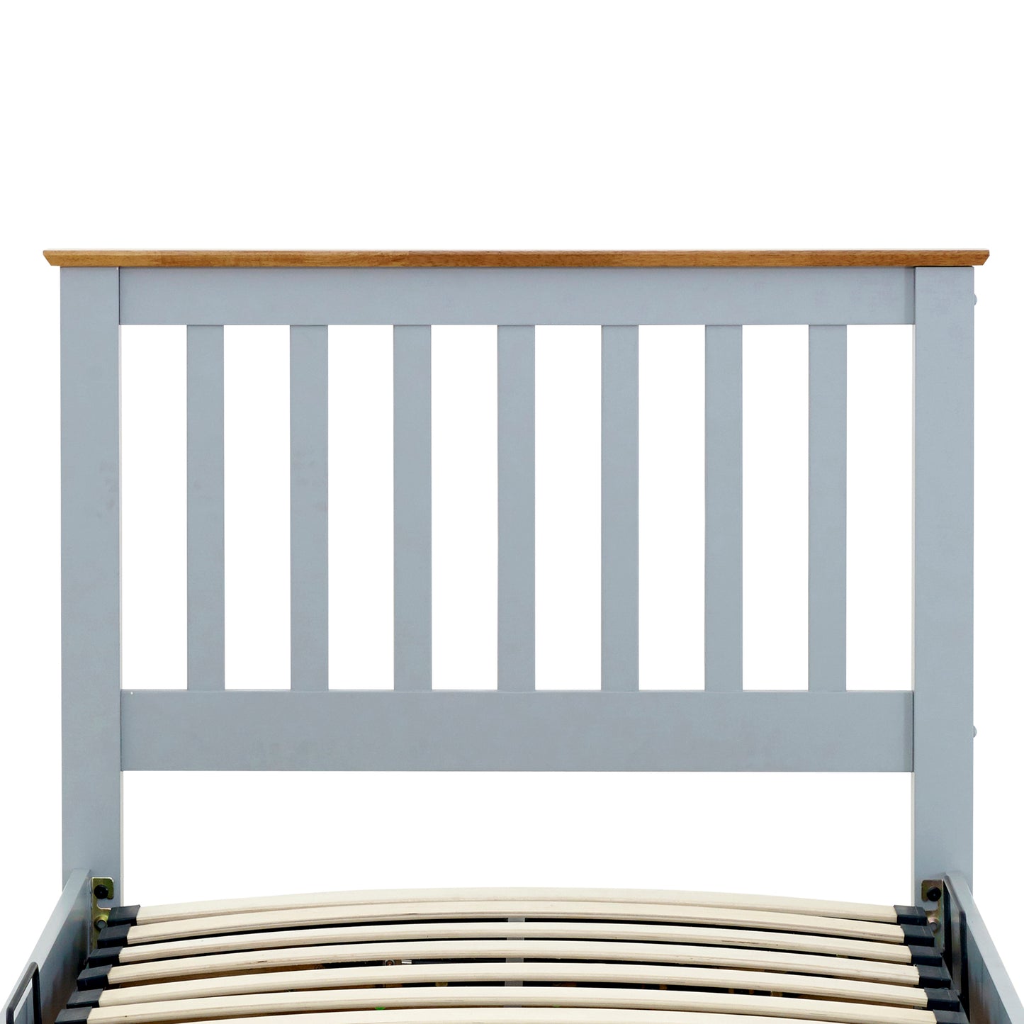 Bedmaster Francis Grey Wooden Ottoman Bed