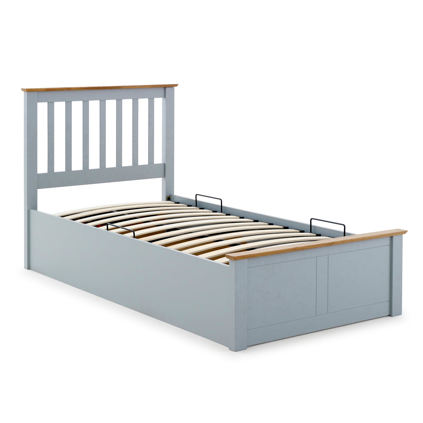 Bedmaster Francis Grey Wooden Ottoman Bed