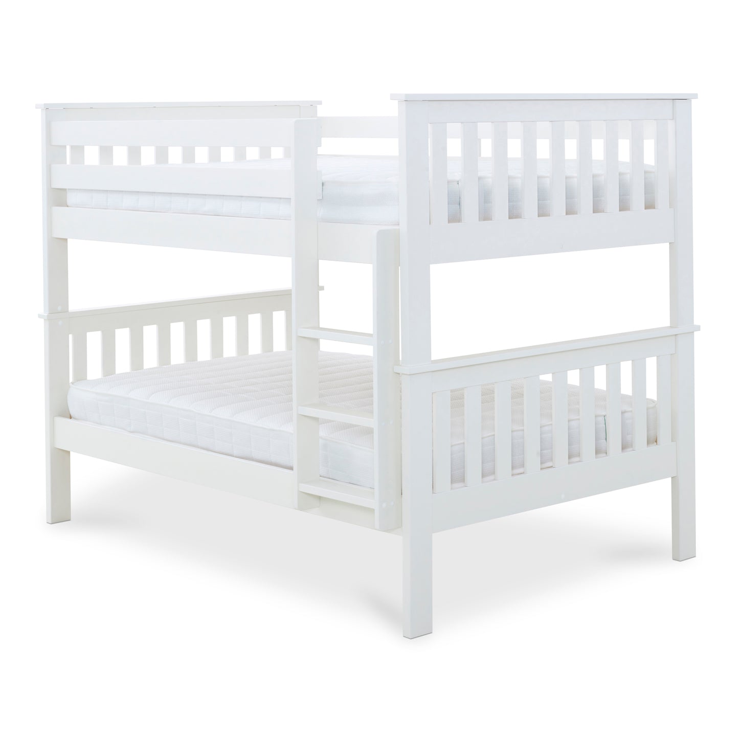 Bedmaster Oslo White Quadruple Bunk Bed