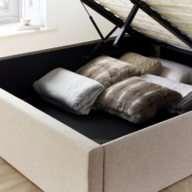 Bedmaster Wilson Fabric Ottoman Bed