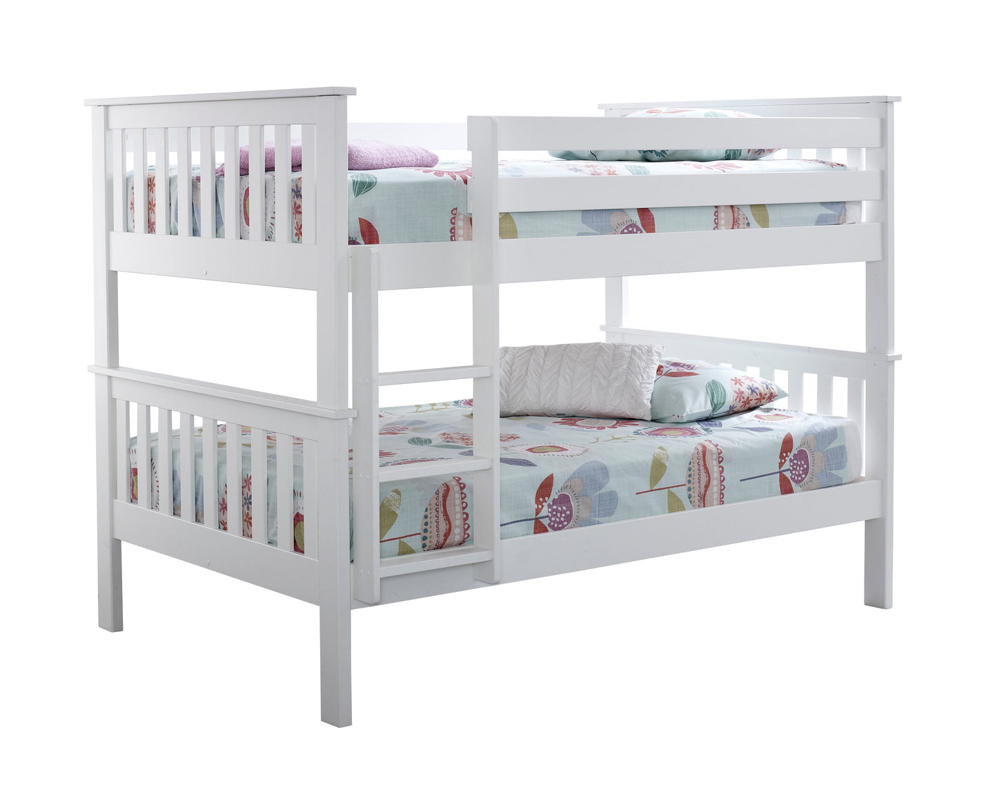 Bedmaster Oslo White Quadruple Bunk Bed