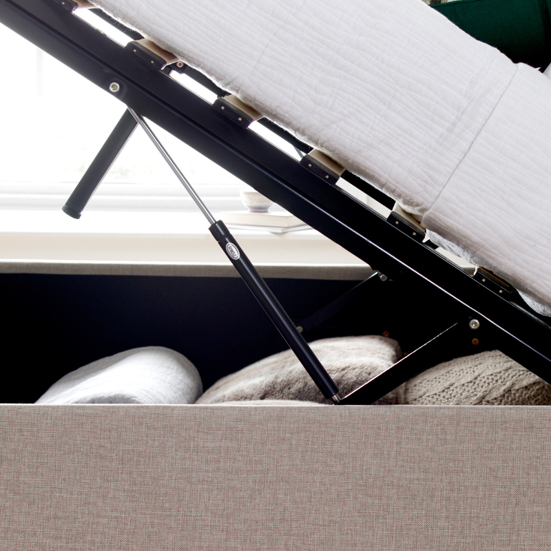 Bedmaster Wilson Fabric Ottoman Bed