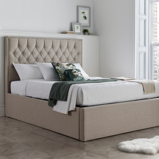 Bedmaster Wilson Fabric Ottoman Bed