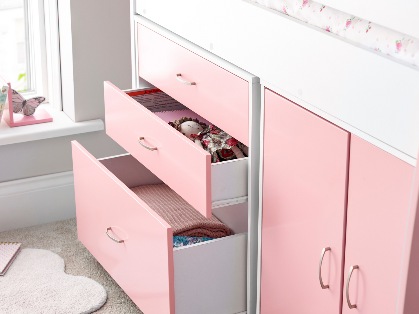 Bedmaster Lacy Storage Mid Sleeper