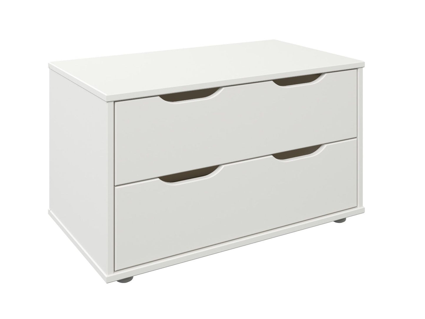 Noomi Solid Wood Shorty Midsleeper White (FSC-CERTIFIED)