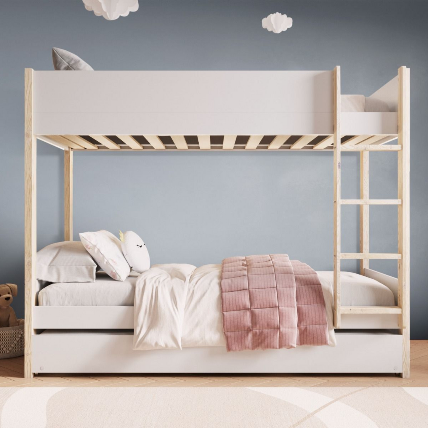 Noomi Tipo Bunk Bed whit optional trundle (FSC-CERTIFIED)