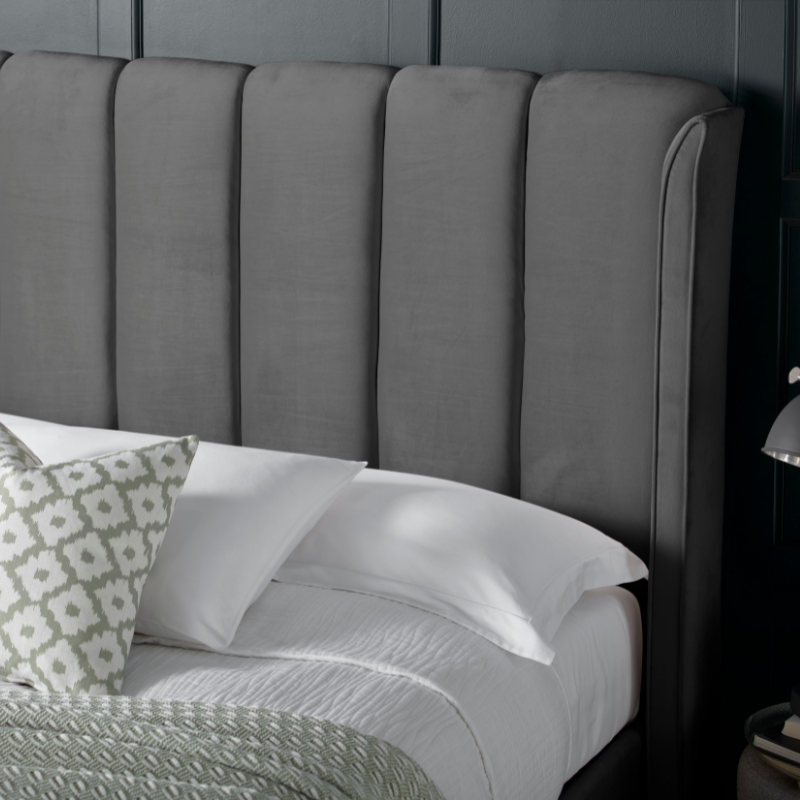 Bedmaster Aurora Velvet Ottoman Bed