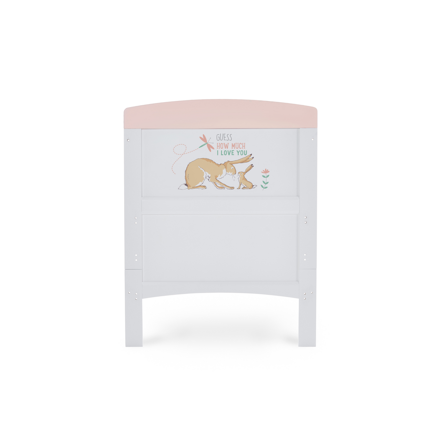 Obaby Grace Inspire Cot Bed - Guess - I Can Hop 140 x 70