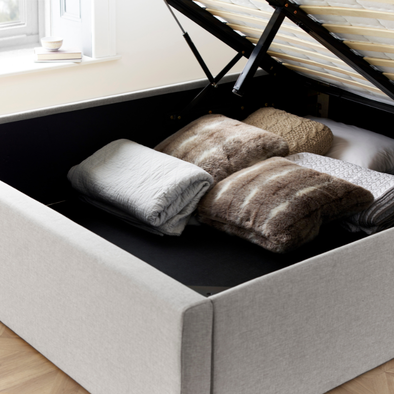Bedmaster Wilson Fabric Ottoman Bed
