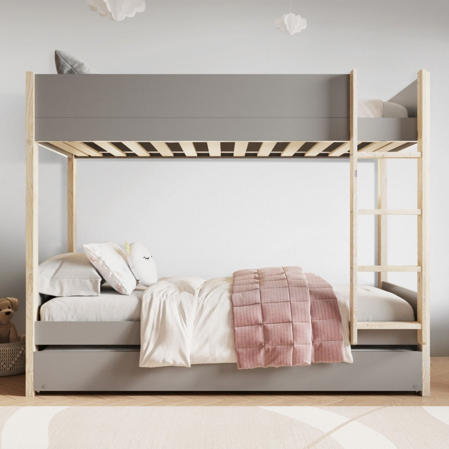 Noomi Tipo Bunk Bed whit optional trundle (FSC-CERTIFIED)