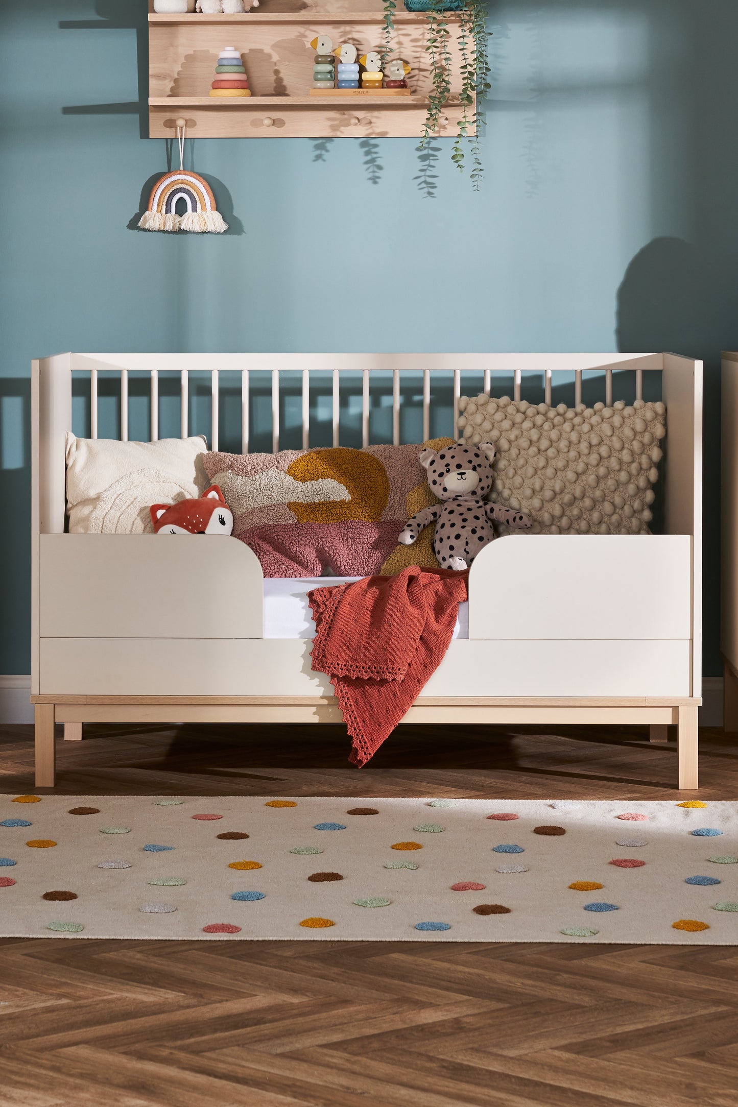 Obaby Astrid Cot Bed - Satin 140 x 70