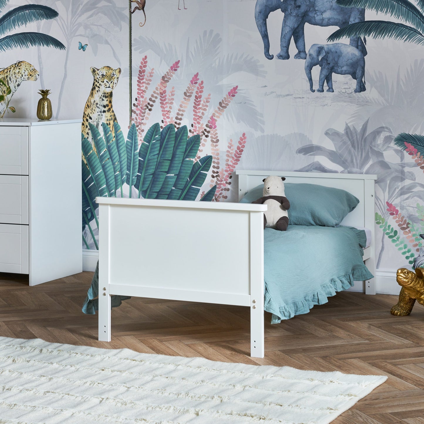 Obaby Evie 2 Piece Room Set - White 140 x 70