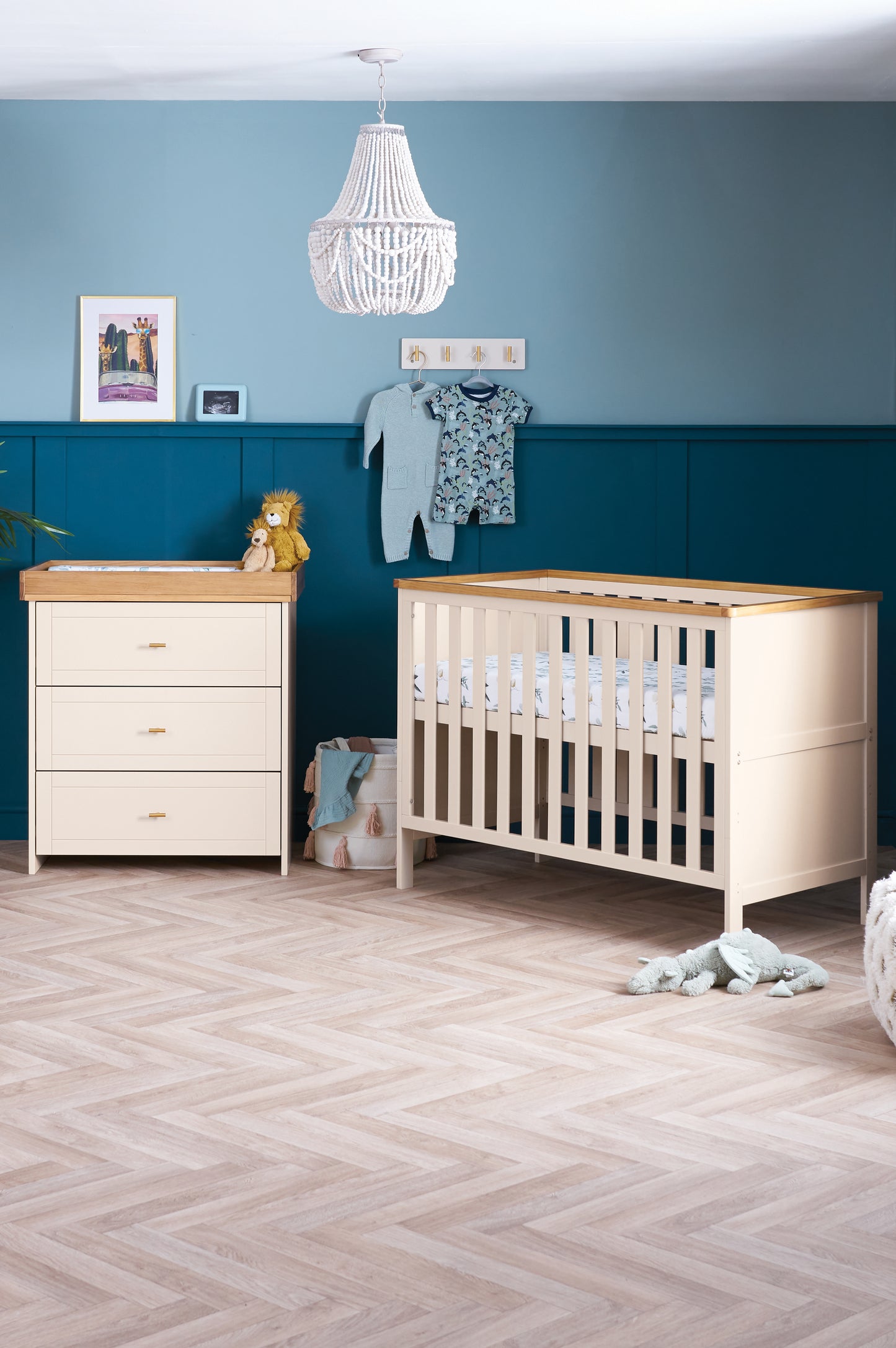 Obaby Evie Mini 2 Piece Room Set - Cashmere 120 x 60