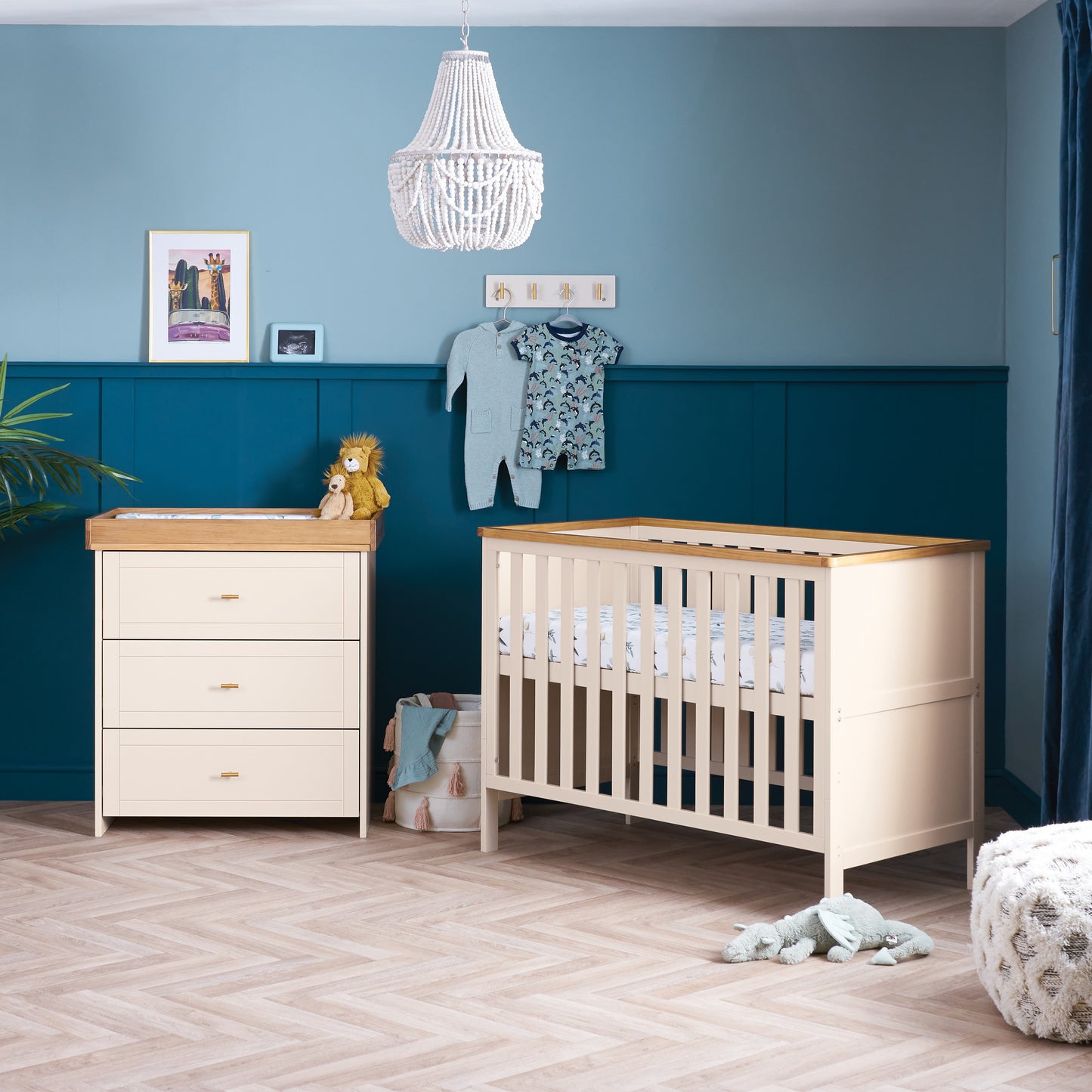 Obaby Evie Mini 2 Piece Room Set - Cashmere 120 x 60