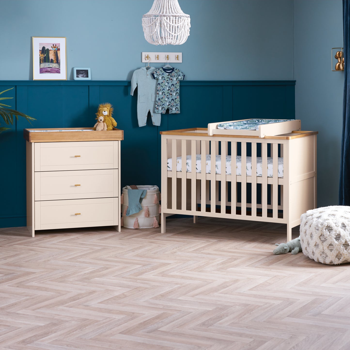 Obaby Evie Mini 2 Piece Room Set - Cashmere 120 x 60