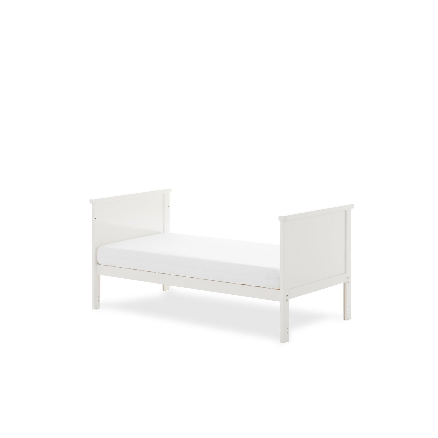 Obaby Evie Mini Cot Bed - White 120 x 60