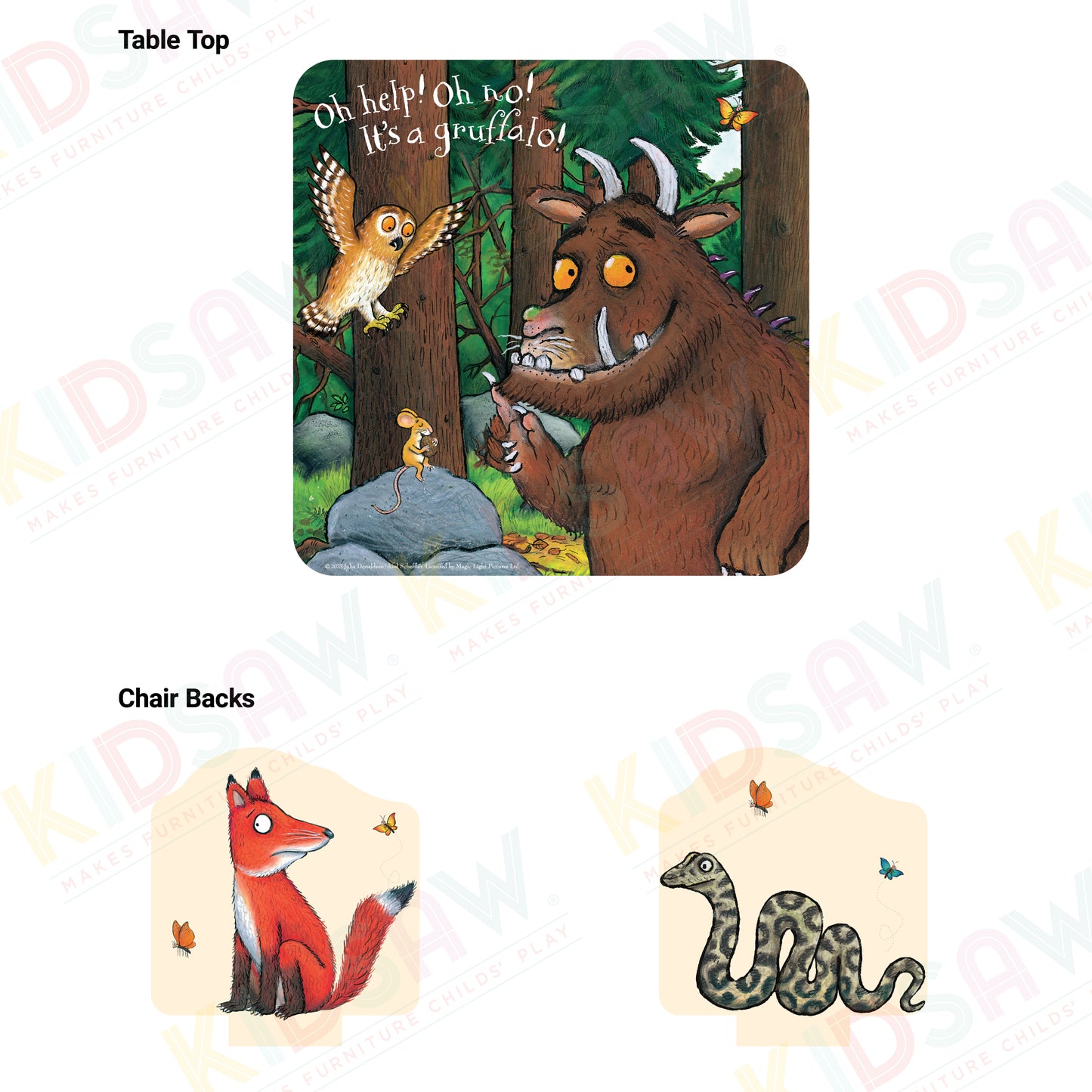 Kidsaw Gruffalo Table & Chairs