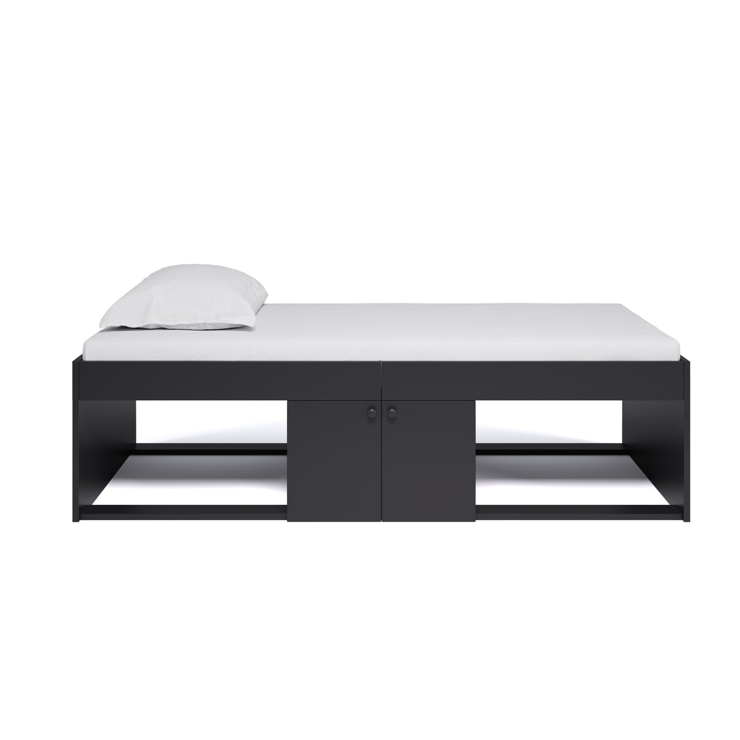 Kidsaw Low Single Cabin Bed - Black