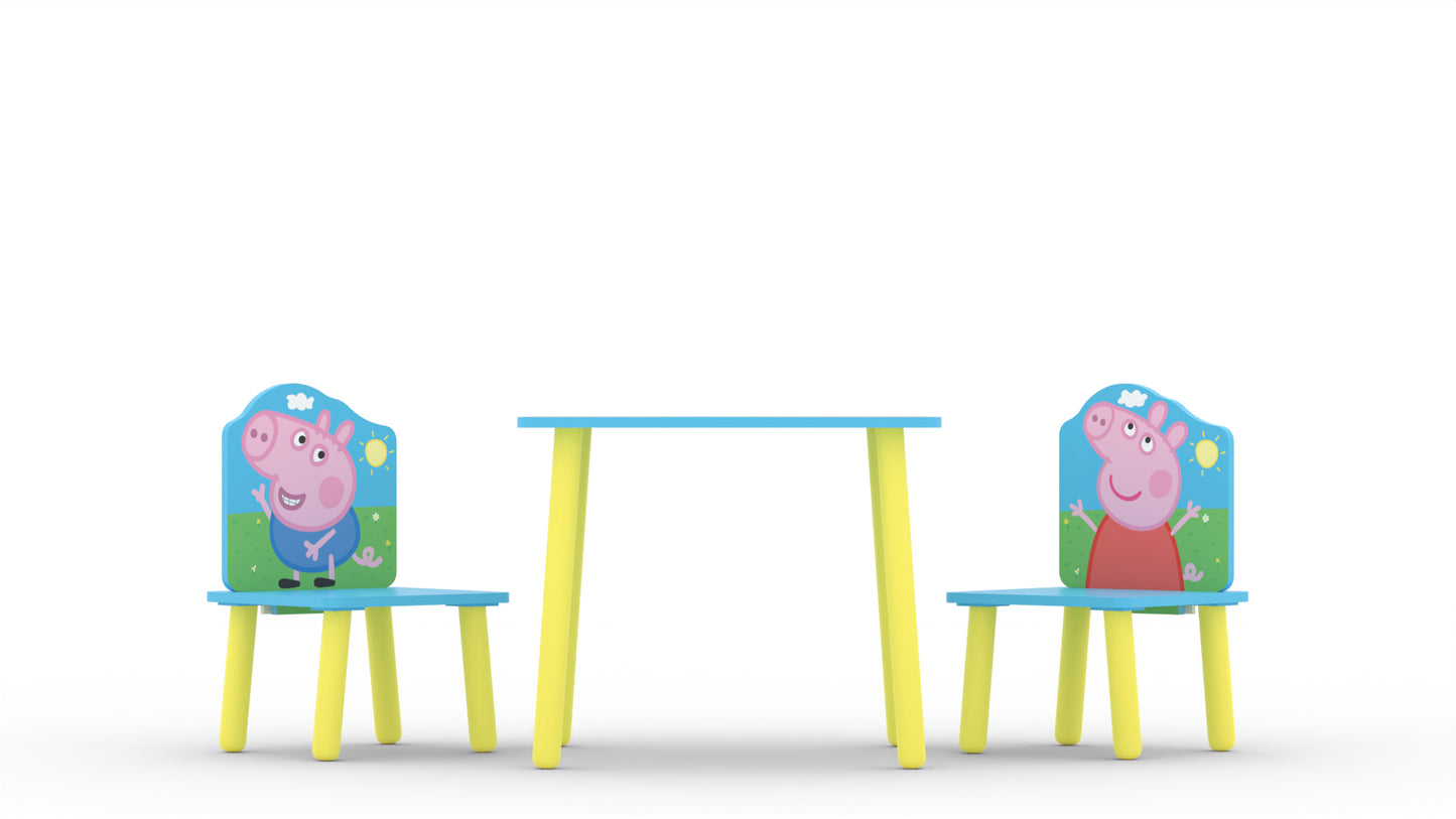 Kidsaw Peppa Pig Table & Chairs