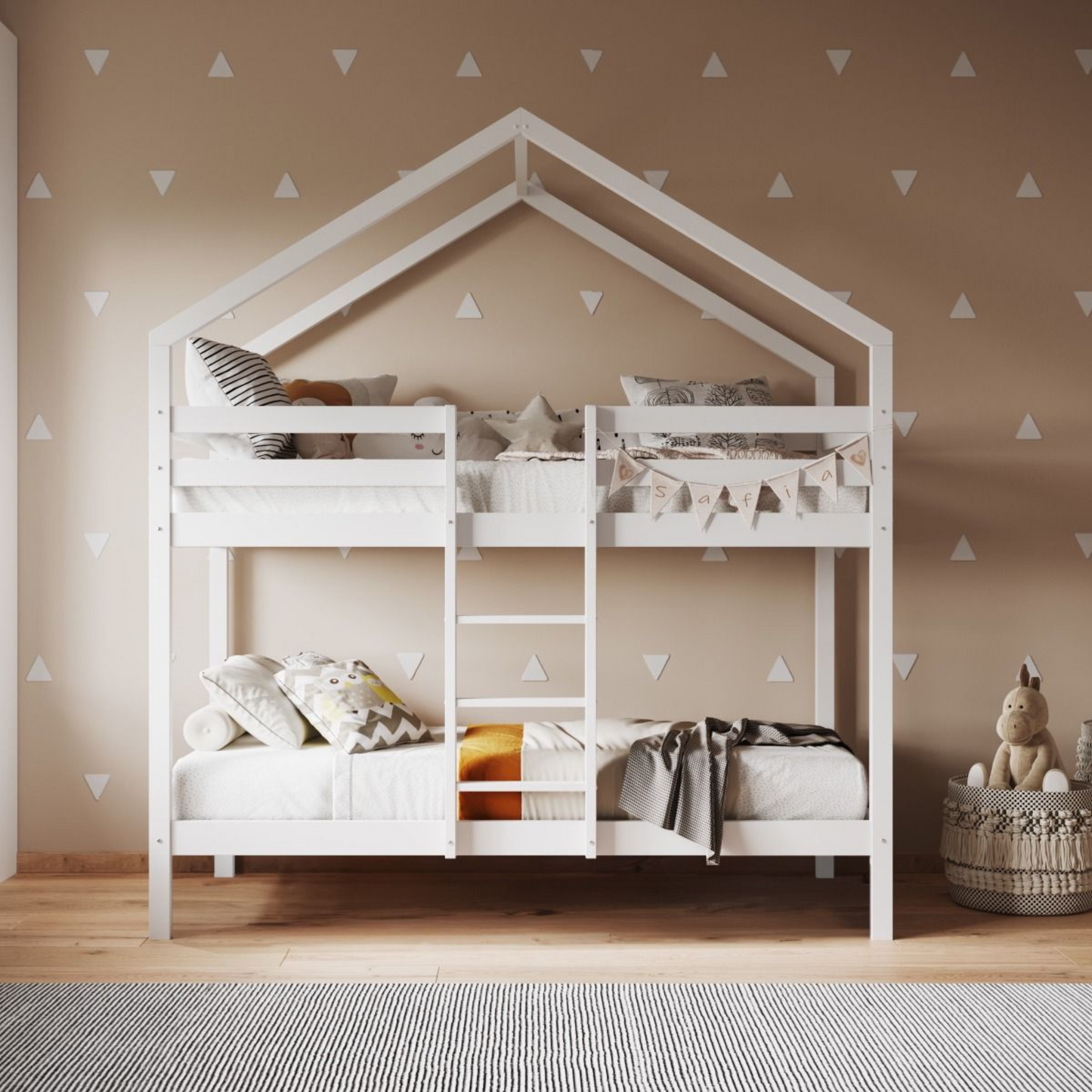 Flair Nest House Bunk Bed with Optional Storage