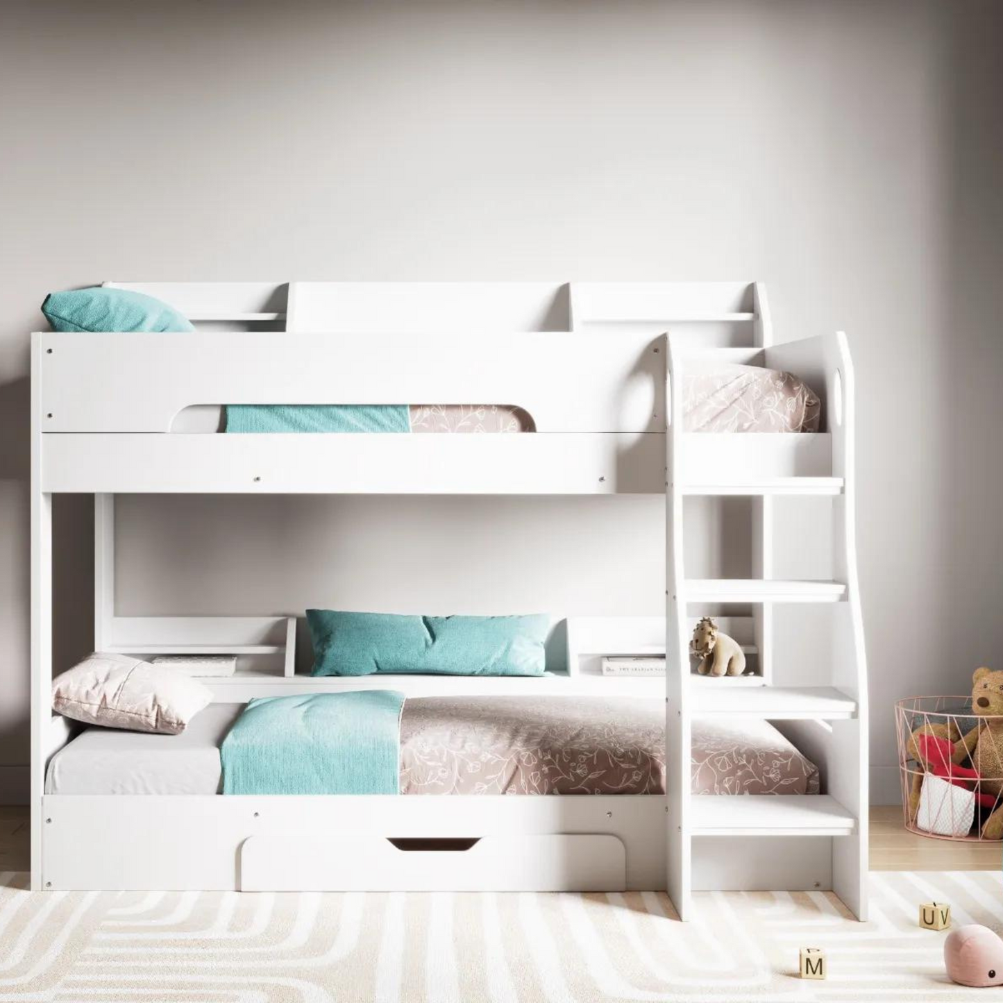 Flair Flick Bunk Bed - White