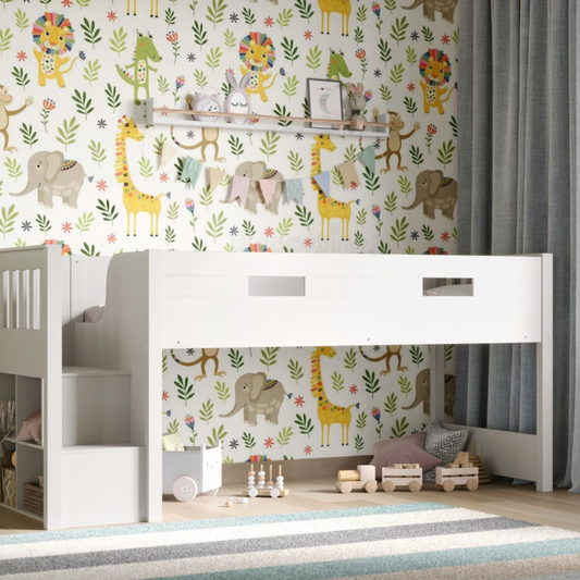 Flair Charlie Staircase Mid Sleeper Cabin Bed