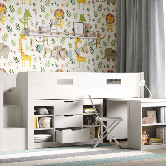 Flair Charlie Mid Sleeper Cabin Bed Set