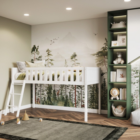 Flair Bea Midsleeper Wooden Cabin Bed