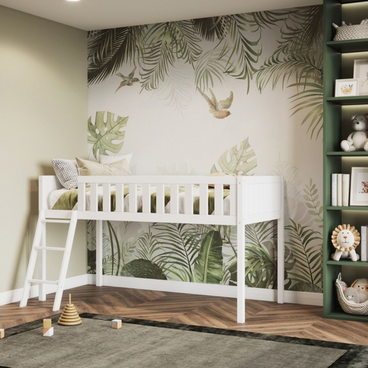 Flair Bea Shorty Midsleeper Wooden Cabin Bed